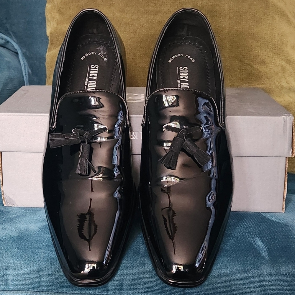 Men's dress shoes.